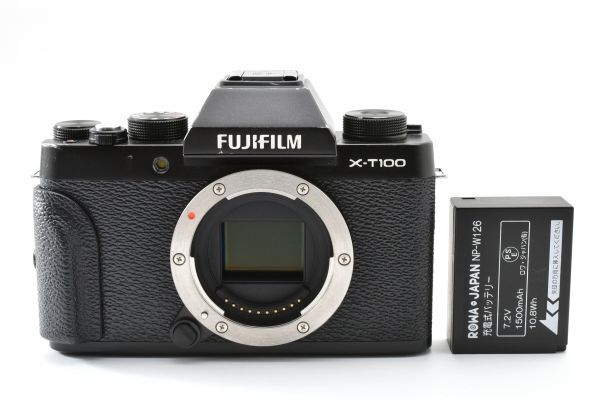 ★美品★ 富士フイルム FUJIFILM X-T100 ボディ　ブラック SS1251 #1860