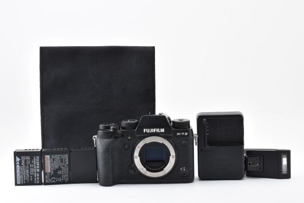 ★極上品・ショット数: 23回★ FUJIFILM 富士フイルム X-T2 ボディ ブラック SS1262 #1871