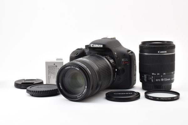 ★極上品・ショット数: 265回★ Canon EOS Kiss X4 + EF-S 18-55mm IS STM + EF-S 55-250ｍｍ IS #1877