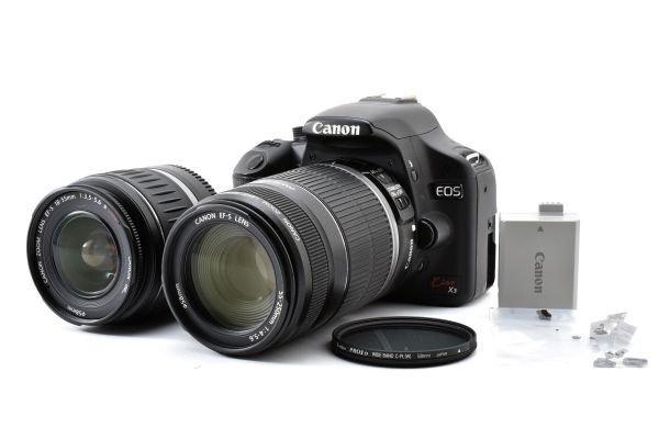 ★美品・ショット数: 18938回★ Canon EOS Kiss X3 ダブルズームキット SS1172 #1779