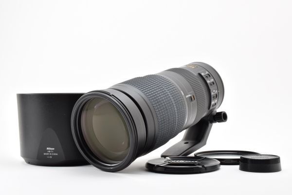 ★極上品★ ニコン NIKON AF-S NIKKOR 200-500mm F5.6E ED VR ★フード付き★ SS1276 #1886