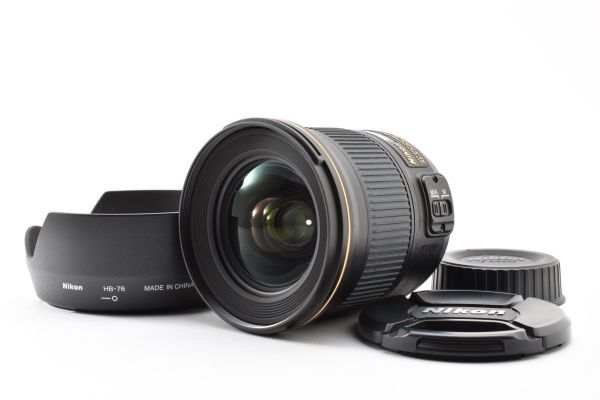 ★美品★ Nikon AF-S NIKKOR 24mm F1.8G ED ★フード付き★ SS1277 #1887