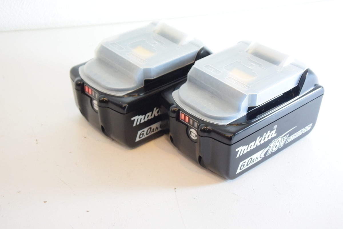 未使用品■BL1860B 2個セット!! マキタ 純正 18V 6.0Ah バッテリー 雪印あり ☆自己故障診断ができるモデル！