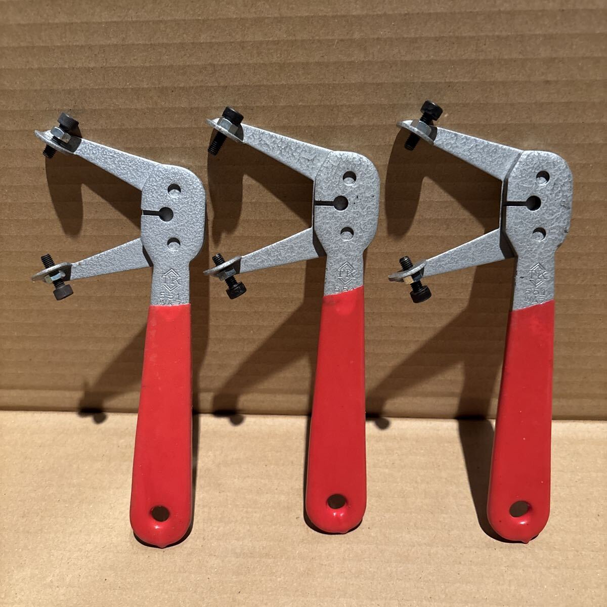 ３個セット ツムラのハンディセット　アサリ割り器