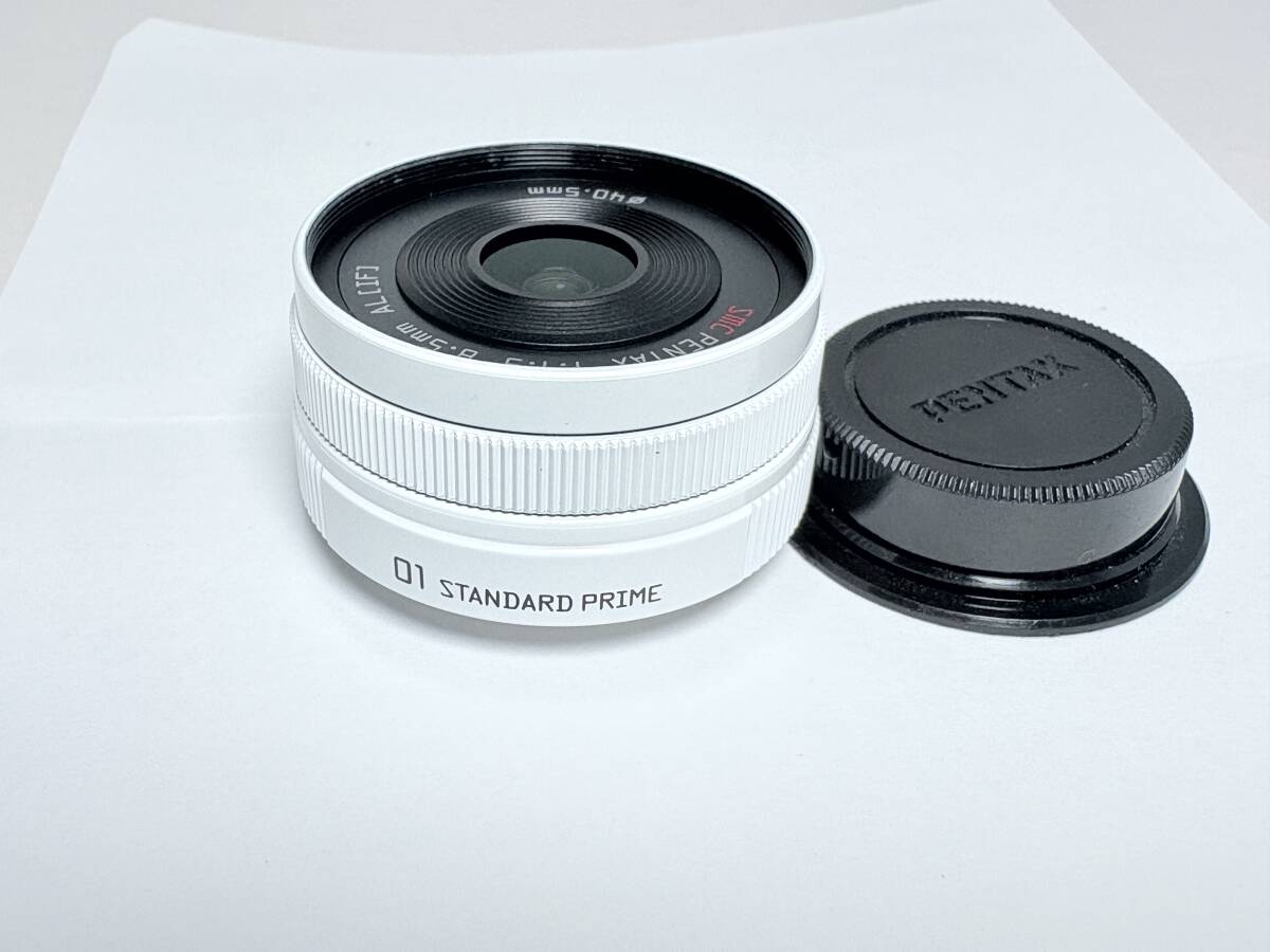 ホワイト ペンタックス Q用 8.5mm F1.9 01 STANDARD PRIME