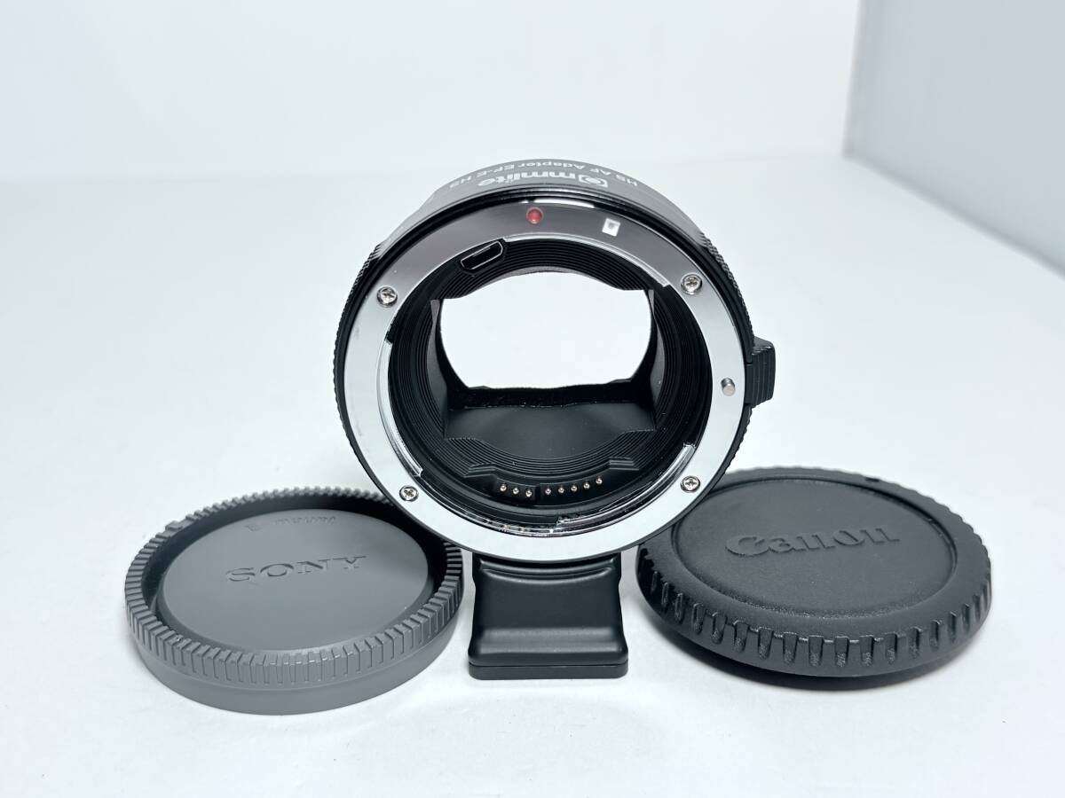 良品 Commlite CM-EF-E HS 電子マウントアダプター