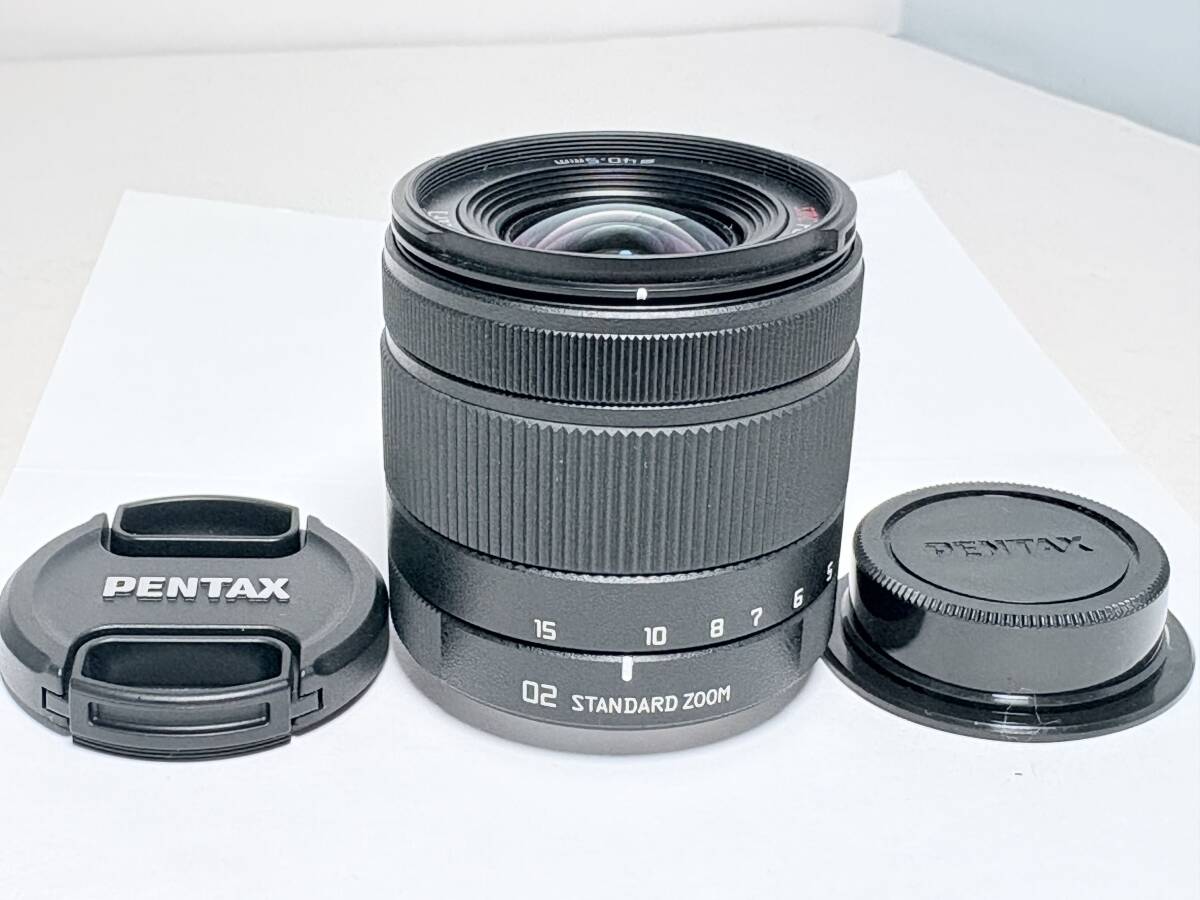 極上品 ペンタックス Q用 5-15mm F2.8-4.5 02 STANDARD ZOOM ブラック