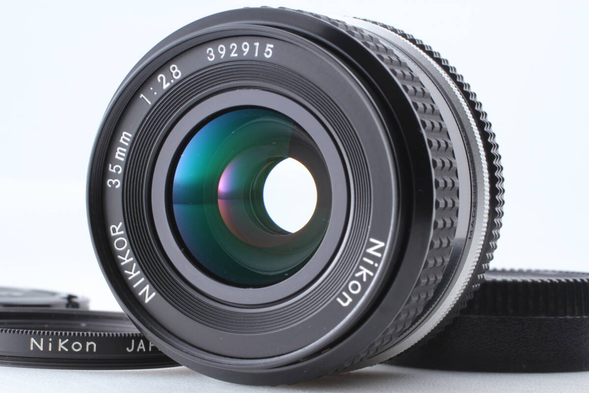 【美品】Nikon Ai Nikkor 35mm F2.8 広角単焦点レンズ Ai ニコン Fマウント MF EF-2145