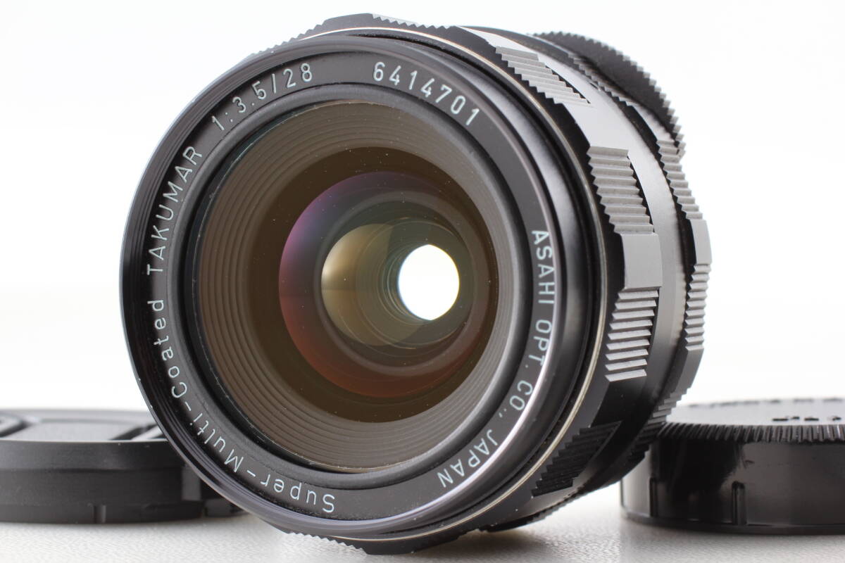 PENTAX Super-Multi-Coated TAKUMAR 28mm F3.5 M42 広角単焦点レンズ EF-2110
