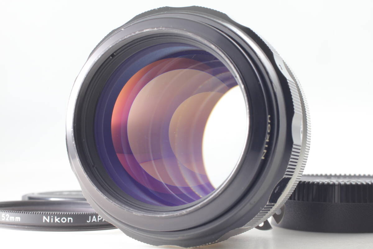 【美品】Nikon Auto NIKKOR 85mm F1.8 Ai改 中望遠単焦点レンズ 動作良好 EF-2274