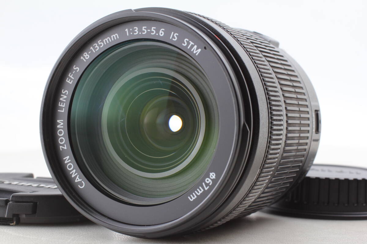 【美品】Canon EF-S 18-135mm F3.5-5.6 IS STM 標準ズームレンズ 動作良好 EF-2321
