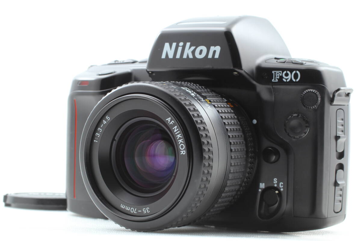 【美品】Nikon F90 AF NIKKOR 35-70mm F3.3-4.5 フィルムカメラ レンズセット 動作良好 EF-2344