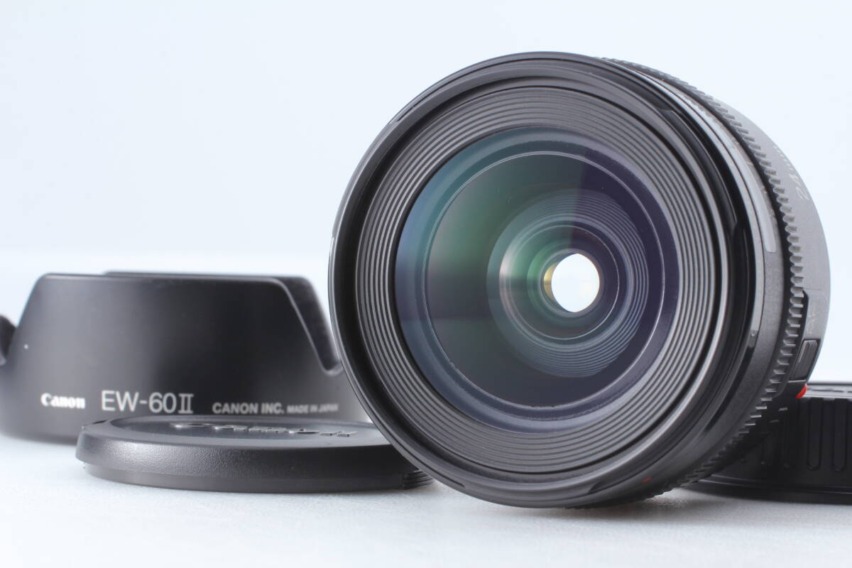 【美品】Canon EF 24mm F2.8 広角単焦点レンズ 動作良好 EF-2371