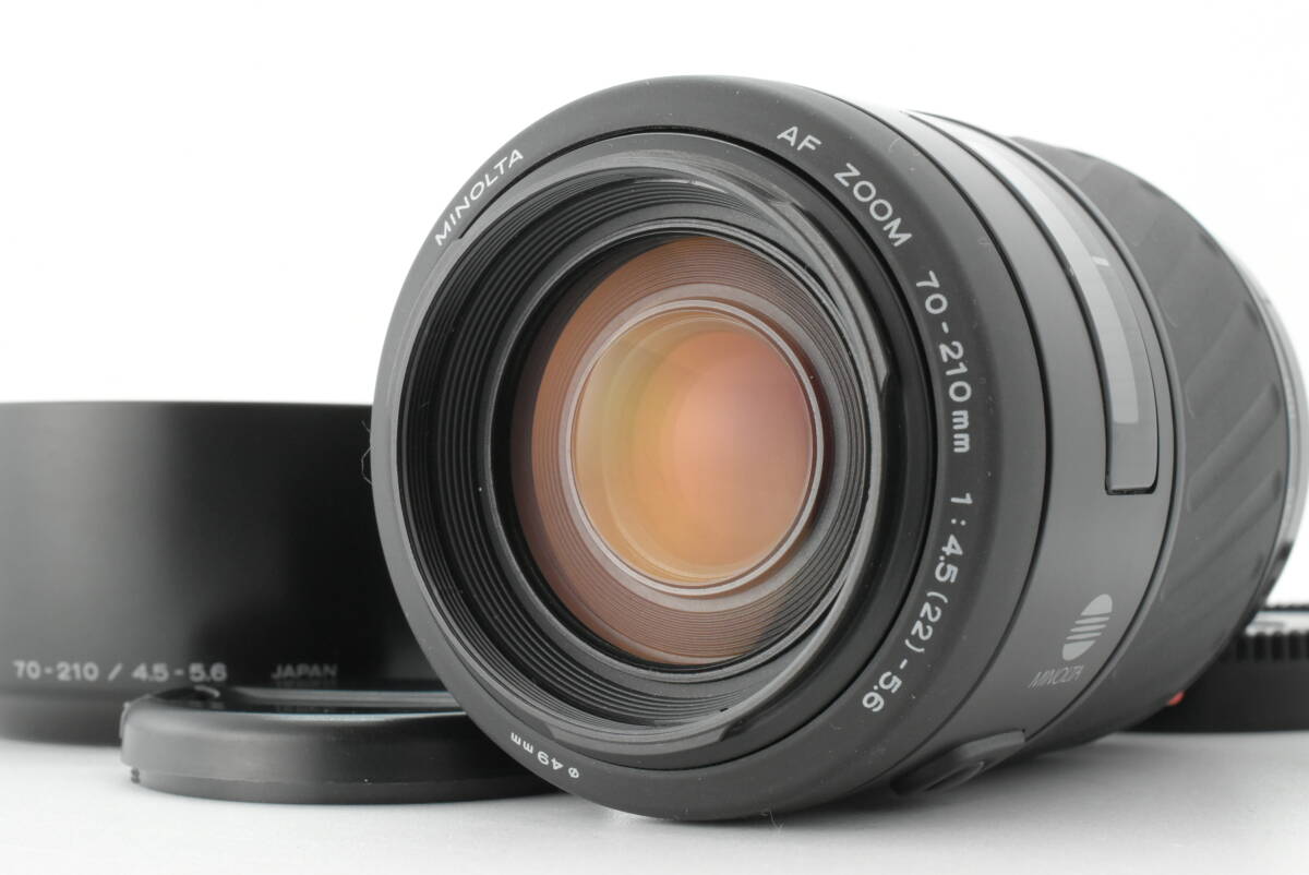 【美品】Minolta AF 70-210mm F4.5-5.6 望遠ズームレンズ 動作良好 Sony A対応 EF-535