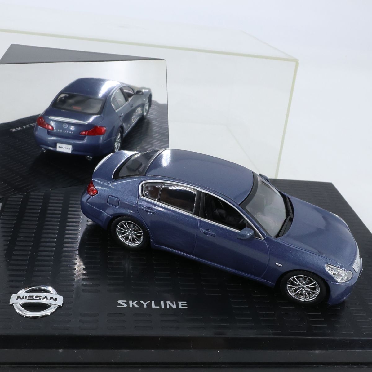 e5491【NISSAN SKYLINE V36】 スカイライン 1/43 2008年 株主様優待品 非売品 ミニカー 日産自動車