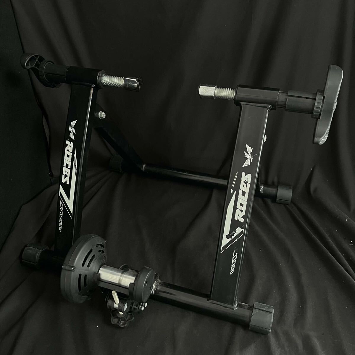 O ROCES ロチェス サイクルトレーナー 自転車トレーニングスタンド MTP ブラック BLACK サイクリング 折りたたみ式 O26071515
