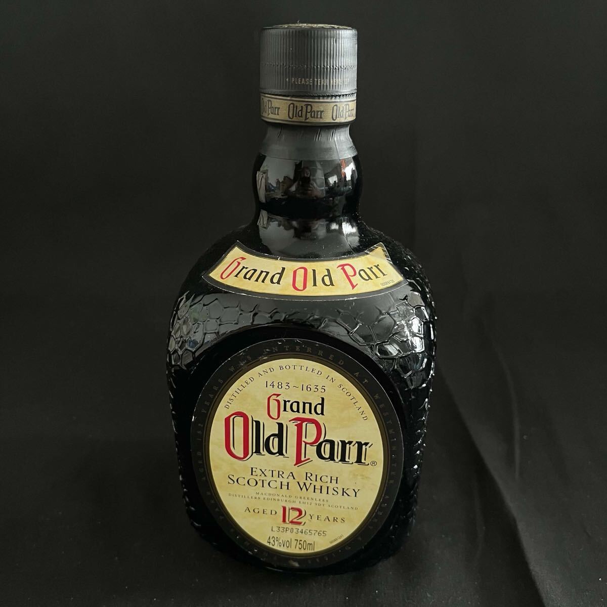R 【未開栓】グランド オールド パー 12年 ウィスキー 750ml 43% Grand Old Parr スコッチウイスキー 古酒R2607155