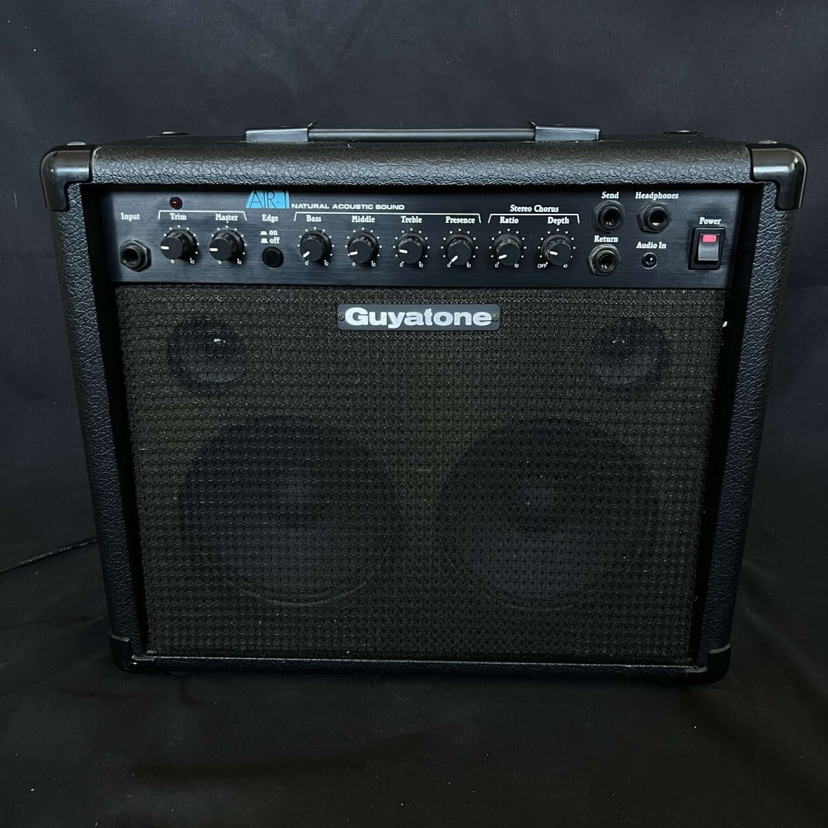 T【当時物】Guyatone グヤトーン AIR-1 アコースティックアンプ 小型 コンパクト ステレオコーラス 14WT26072430