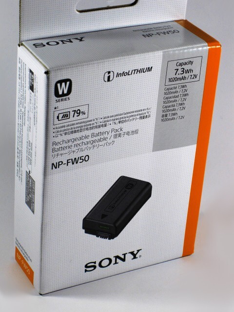 ■ SONY RX1R III (DSC-RX1RM3) / VLOGCAM ZV-E10 用バッテリー NP-FW50　(n4)