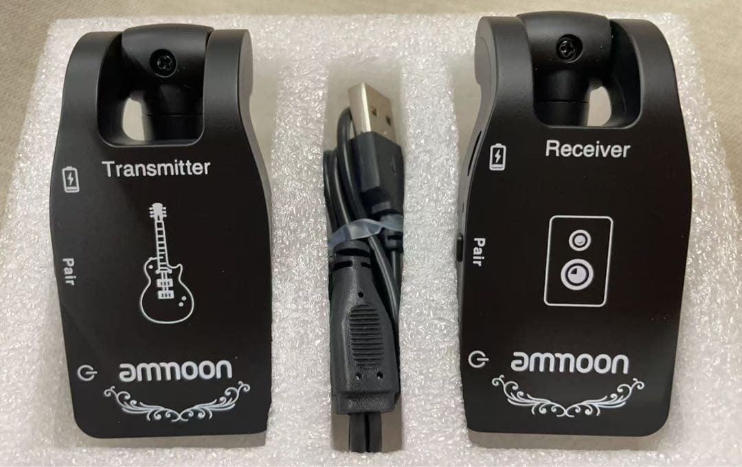 新品☆ammoon 2.4GHzワイヤレスギターシステム