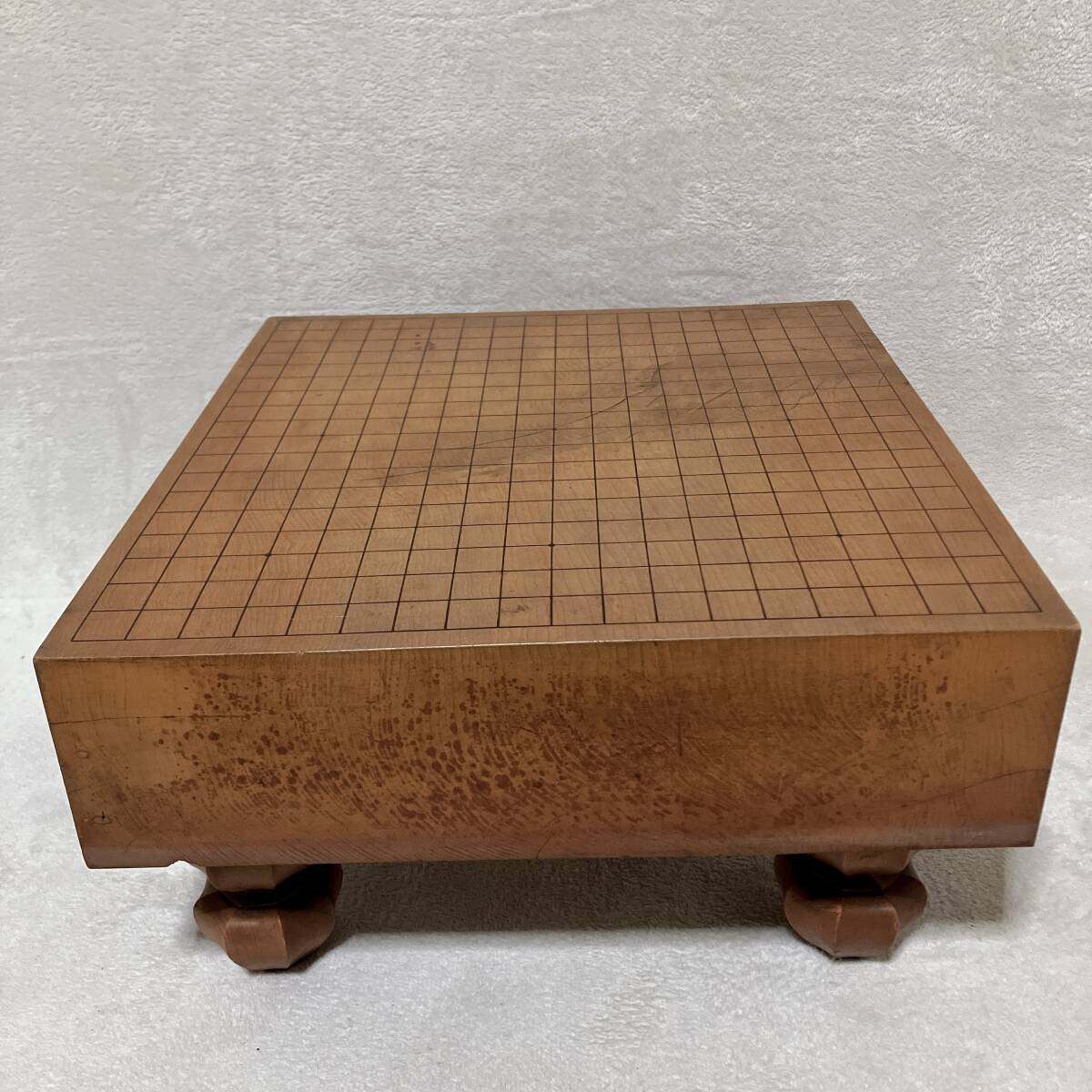 木製碁盤　囲碁盤　 木裏