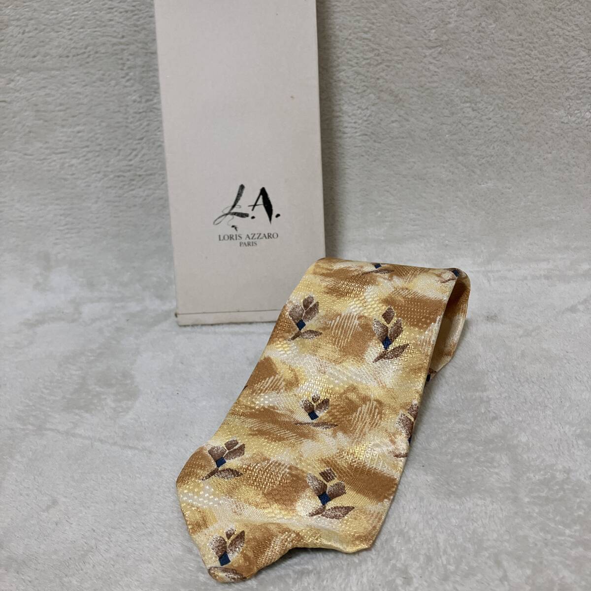 LA. LORIS AZZARO PARIS（ロリス・アザロ）ネクタイ