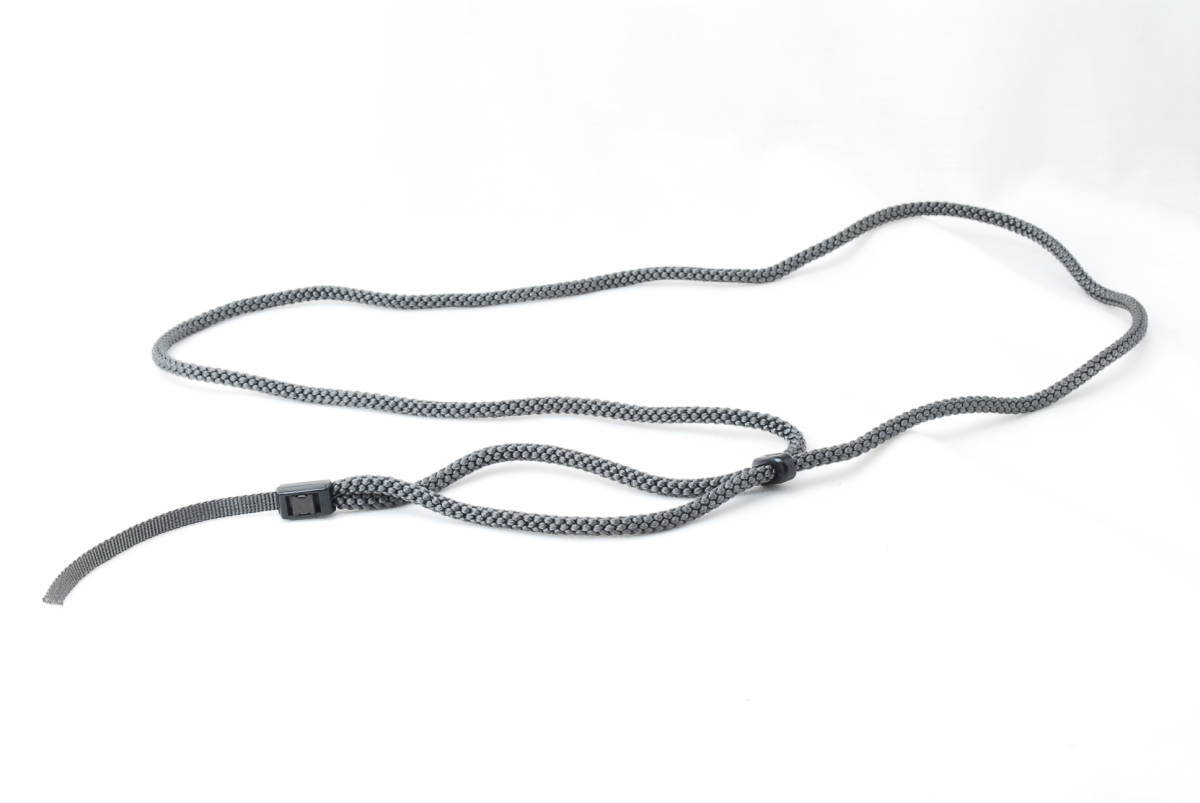 ☆新品同様☆Contax コンタックス T2 TVS カメラ ストラップ グレー 長め ロング 約60cm ハンドストラップ Hand Strap☆