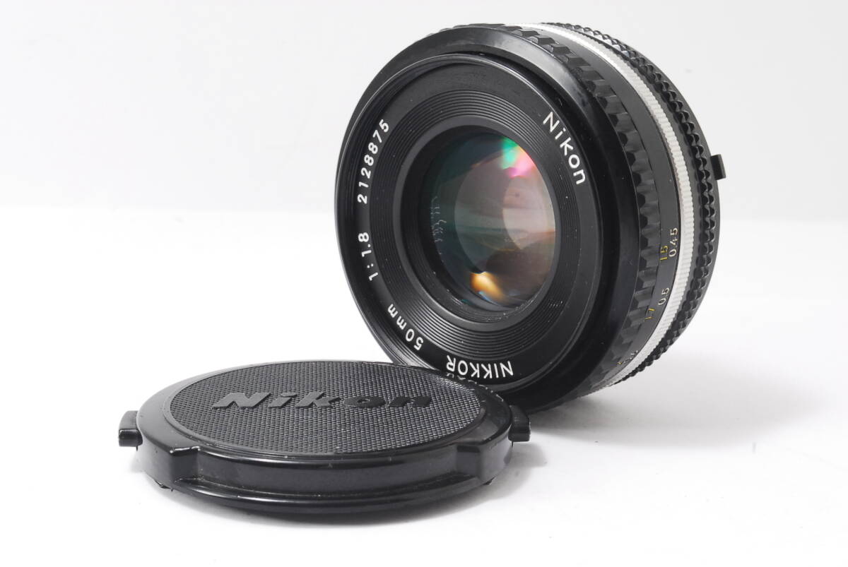 動作品★ニコン NIKON Ai-S NIKKOR 50mm F1.8★6343