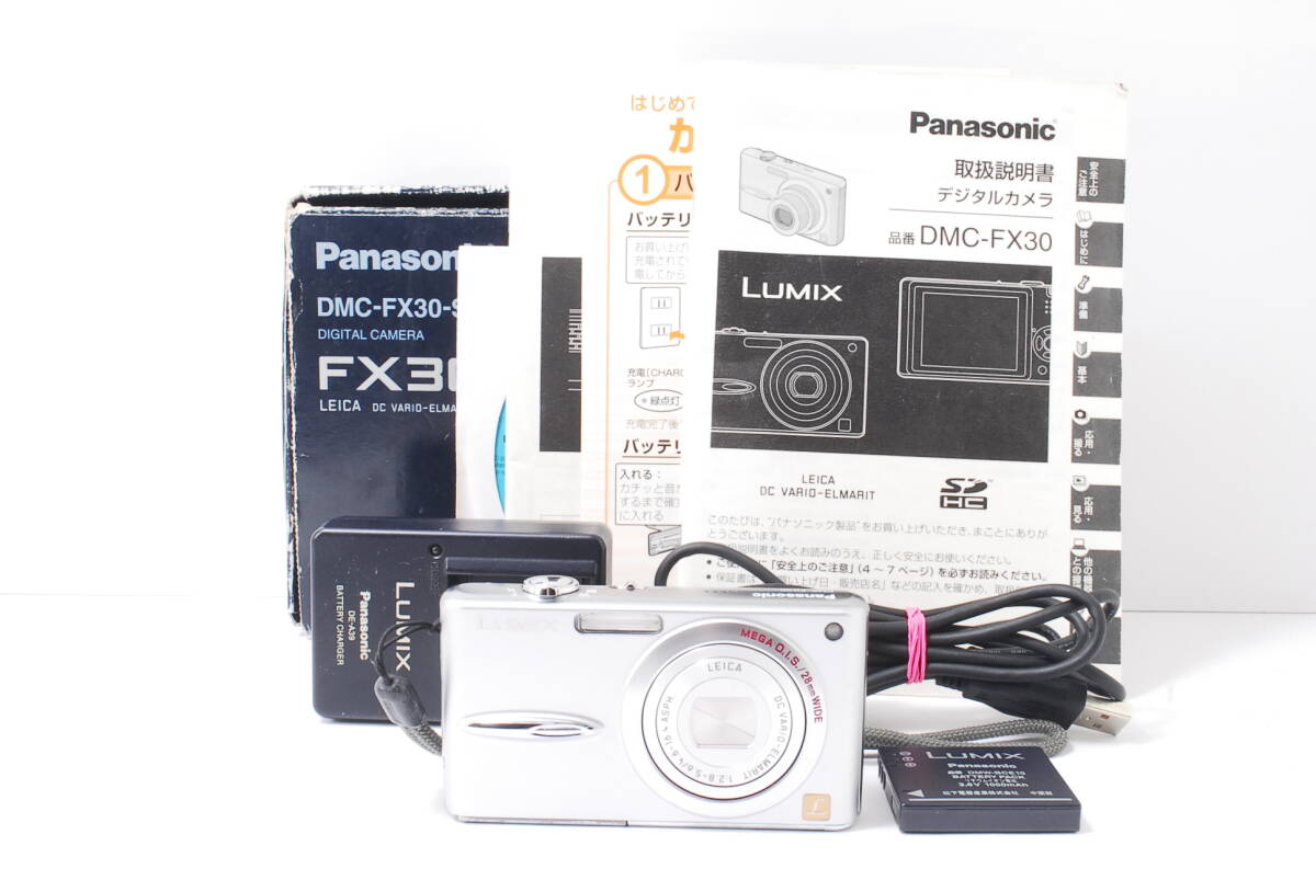 良品★Panasonic パナソニック LUMIX DMC-FX30★6449