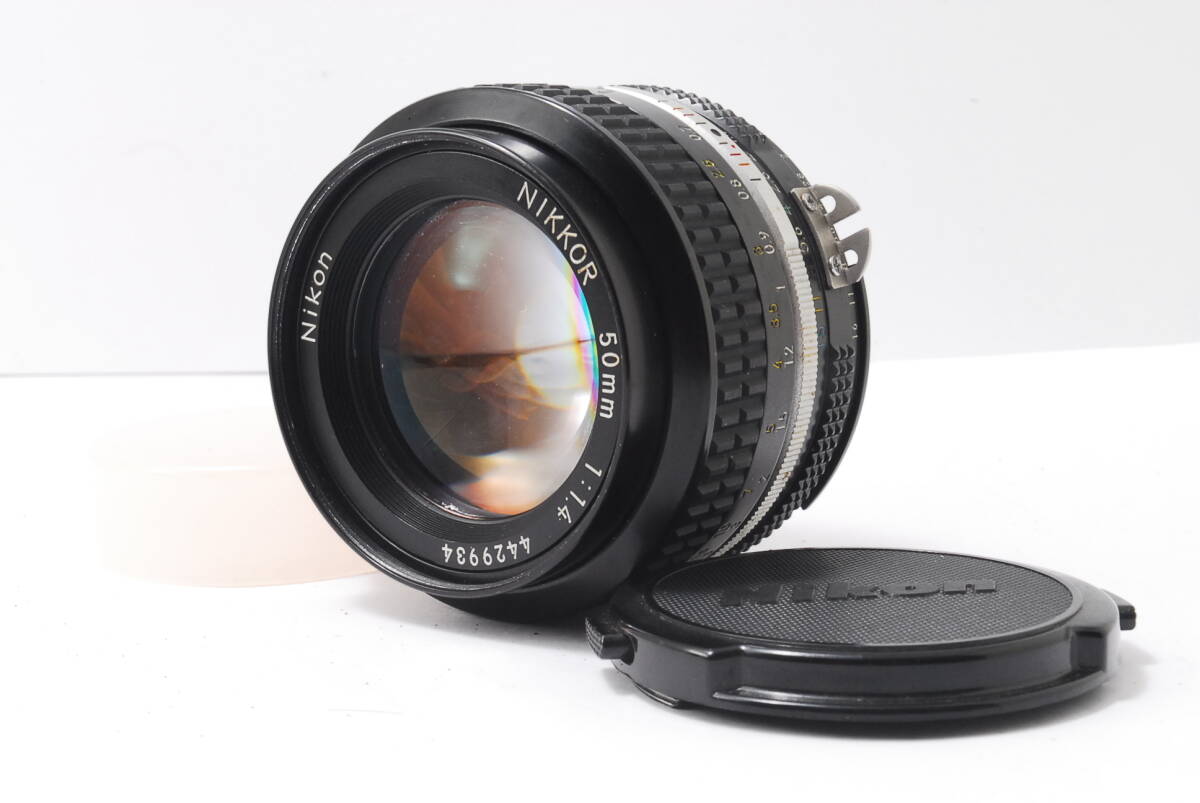 実用品★ニコン NIKON Ai NIKKOR 50mm F1.4★6466