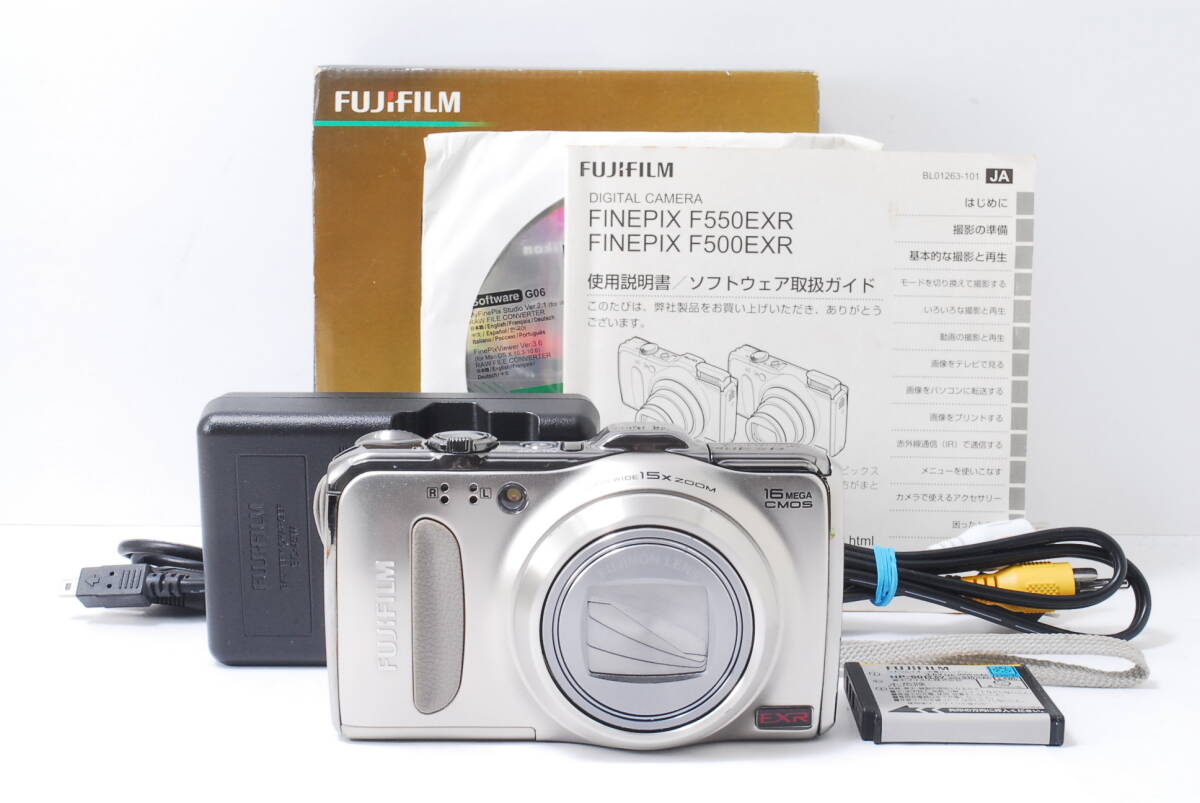 良品★富士フィルム FUJIFILM FinePix F550 EXR★6482