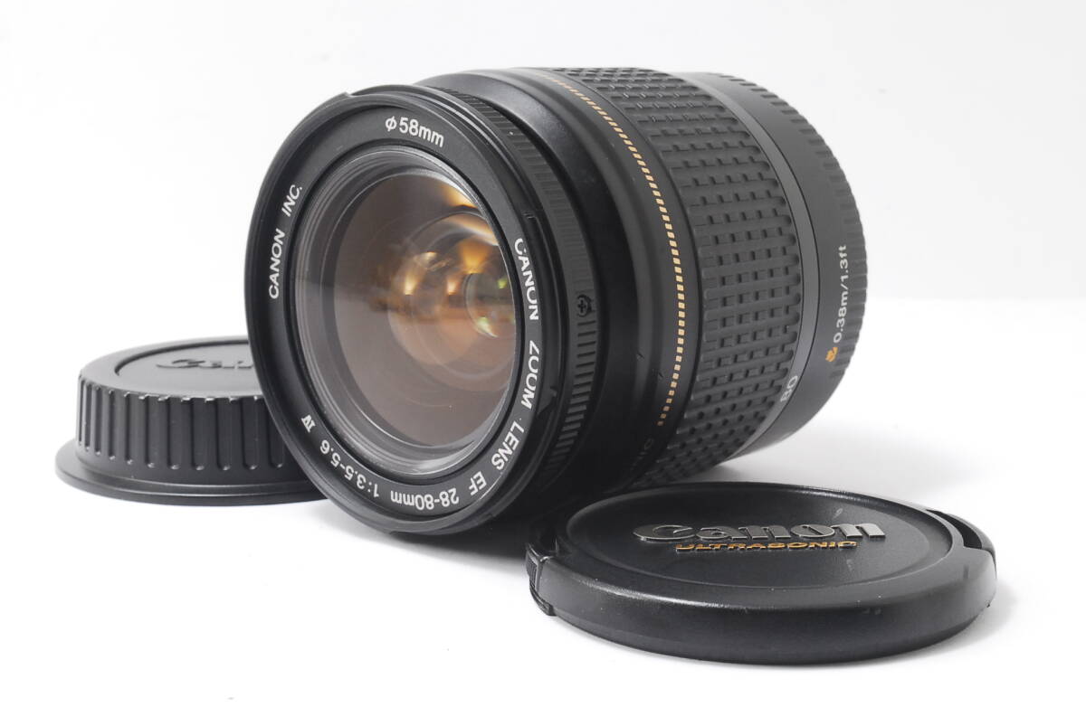 極上品★CANON キヤノン EF 28-80mm F3.5-5.6 IV USM★6486