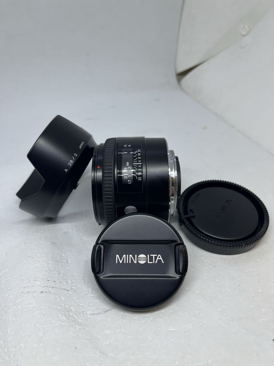 ★極上品★安心動作保証付き★ Minolta AF 28mm f2 NEW