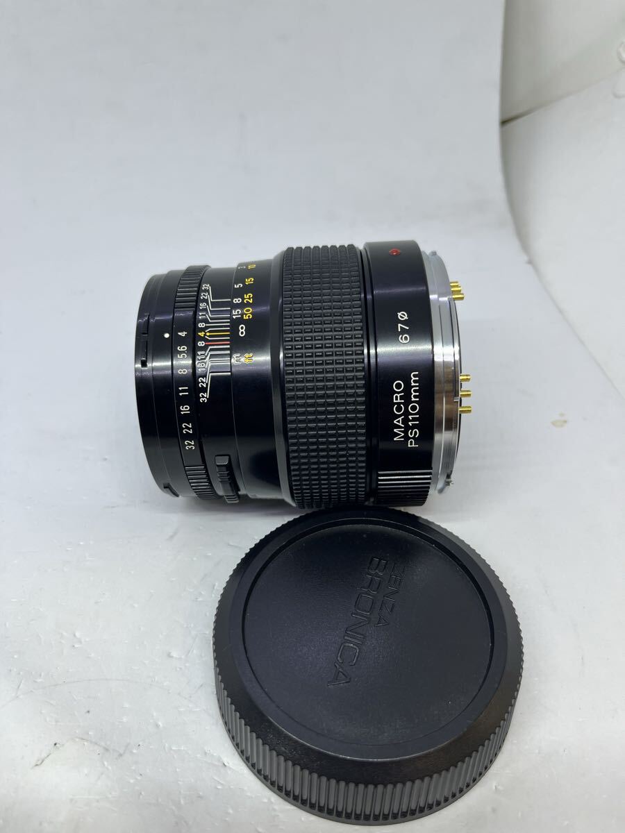 ★美品★安心動作保証付き★ ゼンザブロニカ Zenza Bronica ZENZANON-PS MACRO 110mm F4 SQ用 中判カメラ用レンズ 