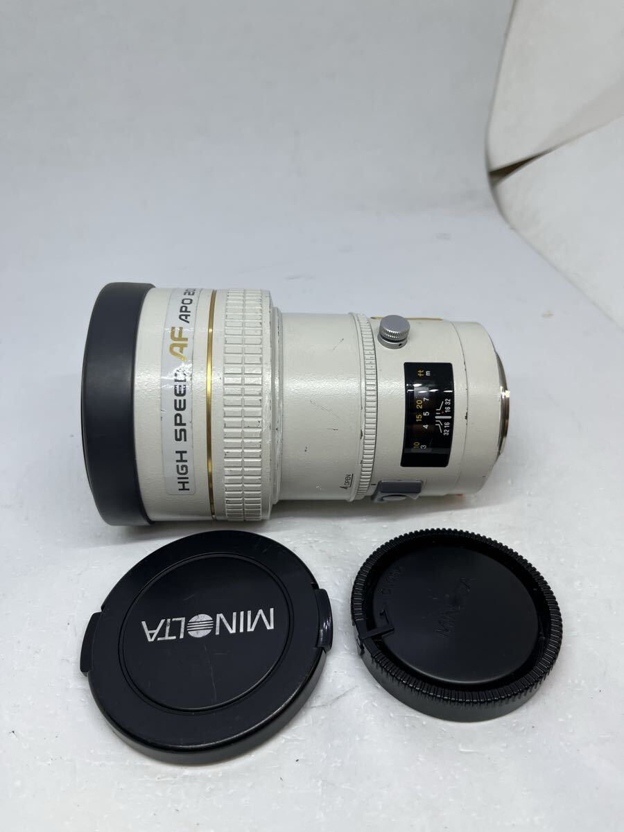 ★良品★安心動作保証付き★ MINOLTA HIGH SPEED AF APO 200mm F2.8 望遠レンズ ミノルタ　SONY A マウント