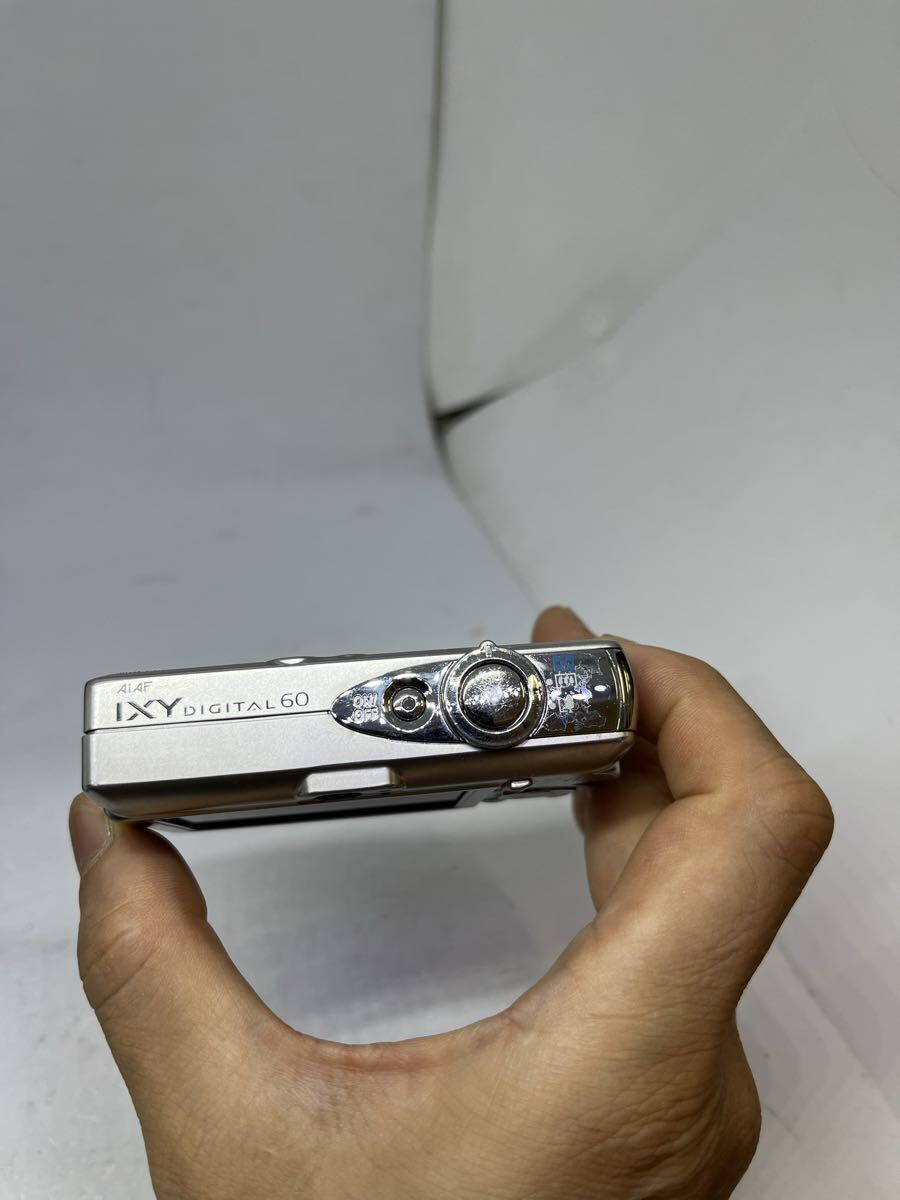 Canon/キャノン IXY DIGITAL 60 イキシィ デジタル 500万画素 コンパクトデジタルカメラ オールドコンデジ【動作未確認】