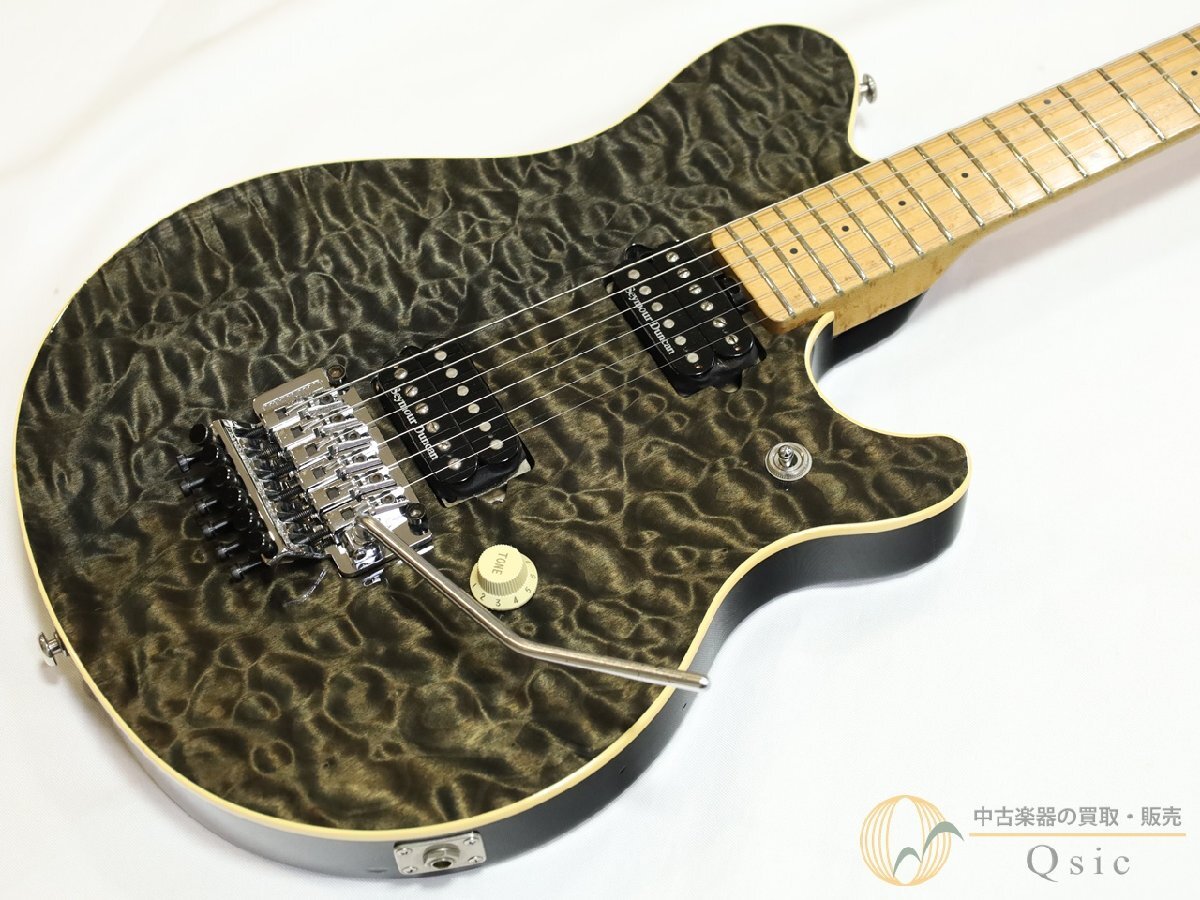 [良品] MUSIC MAN AXIS EX Translucent Black MUSIC MANならではの快適な演奏感と実用性 1998年製 [SM376]【阿倍野店在庫】