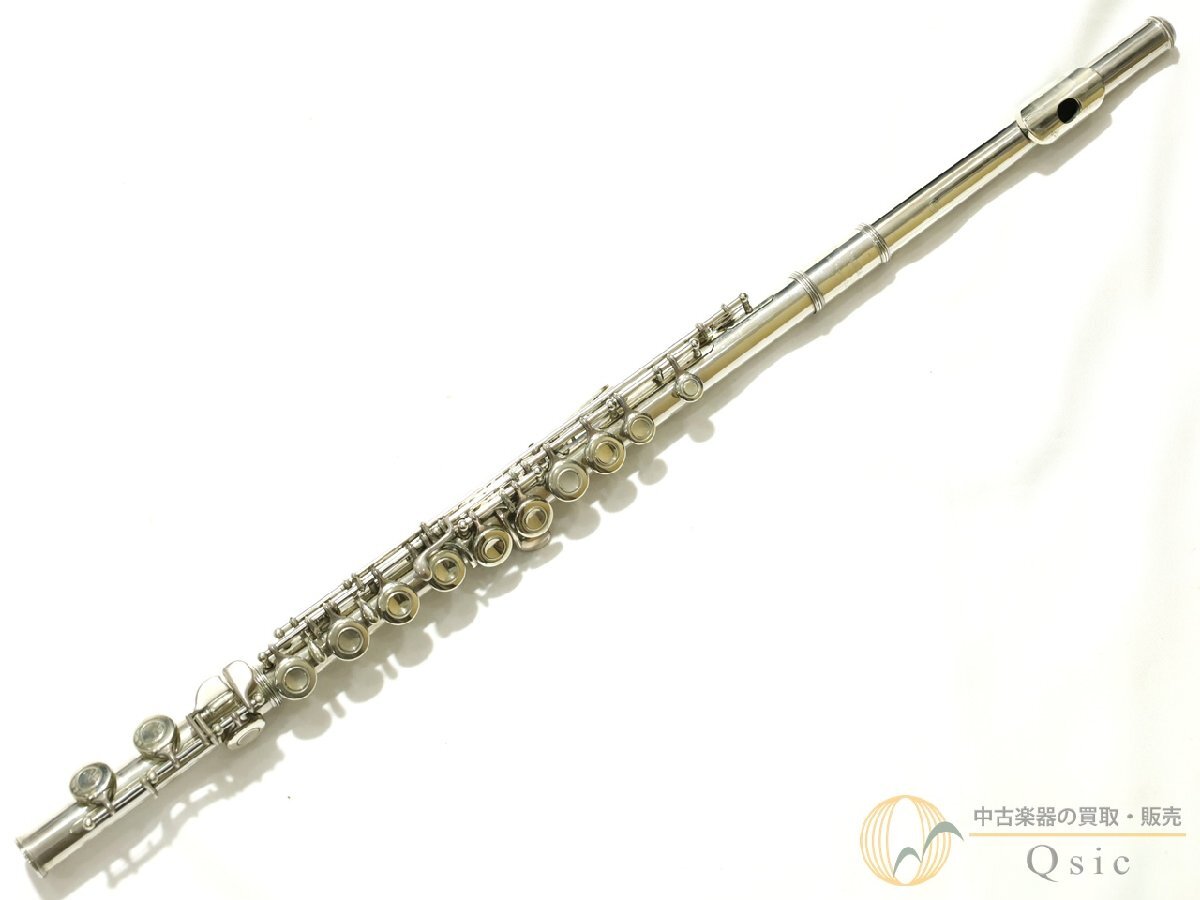 【バランス調整済みで演奏可能/くすみあり/全タンポ交換が望ましい】[中古] YAMAHA YFL-211 ヤマハの初心者モデル [PMS15]【神戸店在庫】