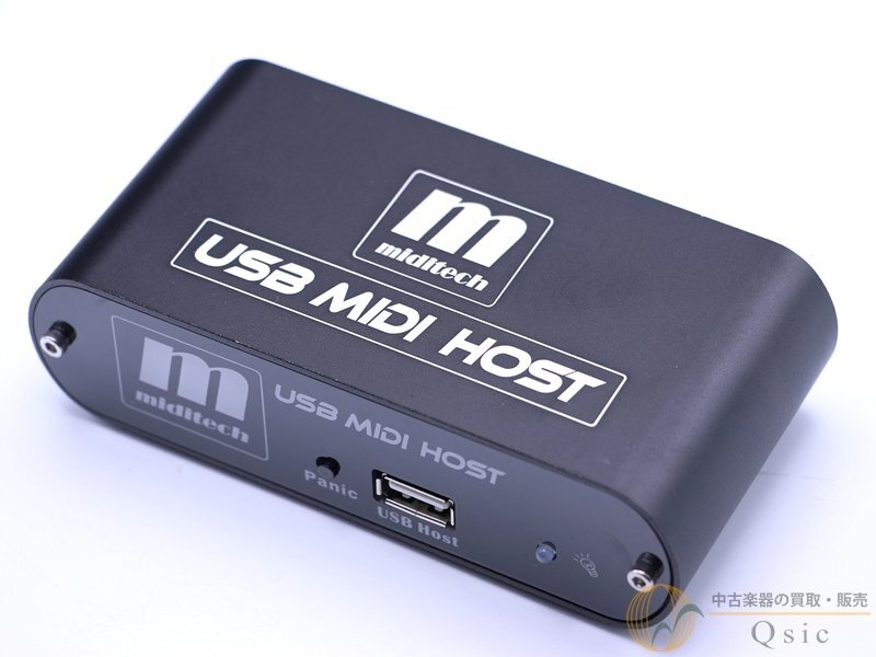 [美品] MIDITECH USB MIDI HOST USB機器とMIDI機器をつなぐ小型ホスト [SMW24]【阿倍野店在庫】