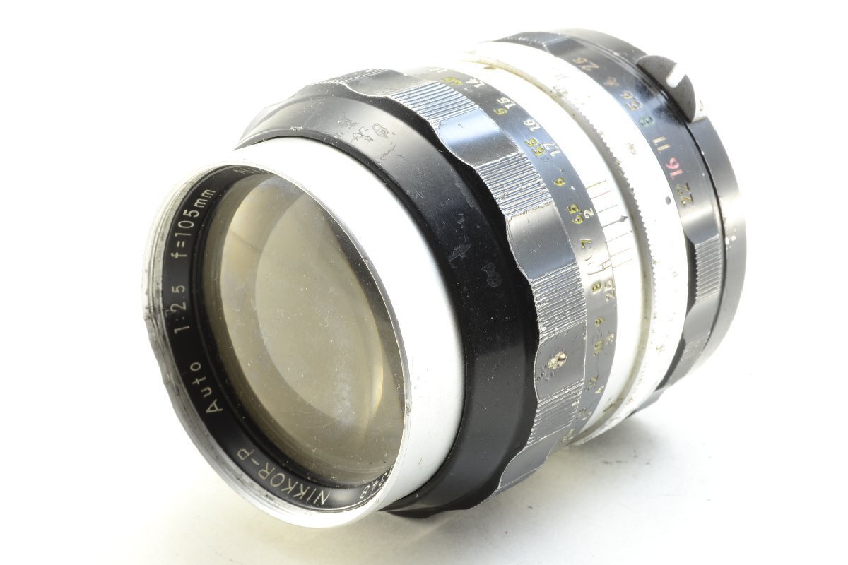 【ジャンク扱】Nikon ニコン NIKKOR P Auto 105mm F2.5 非Ai #5097
