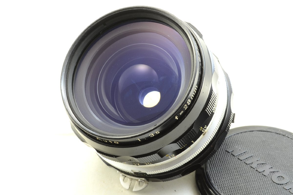 【良上品】Nikon ニコン NIKKOR H Auto 28mm F3.5 Ai改 #5100