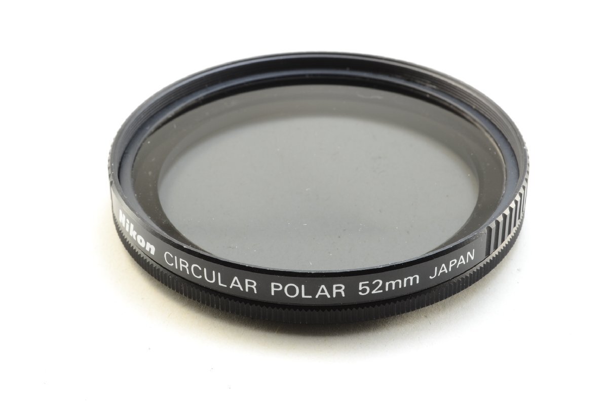 【良品】Nikon ニコン CIRCULAR POLAR 52mm 純正偏光フィルター #5110