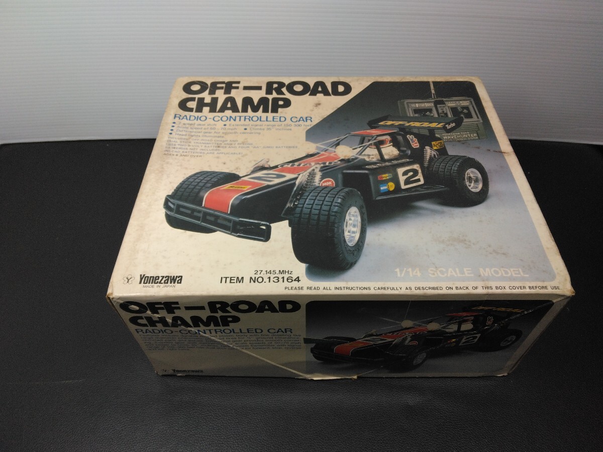 当時物　ジャンク品　ヨネザワ　ラジオコントロール　オフロードチャンプ　OFF-ROAD CHAMP Yonezawa おもちゃ　玩具 ラジコン ヴィンテージ