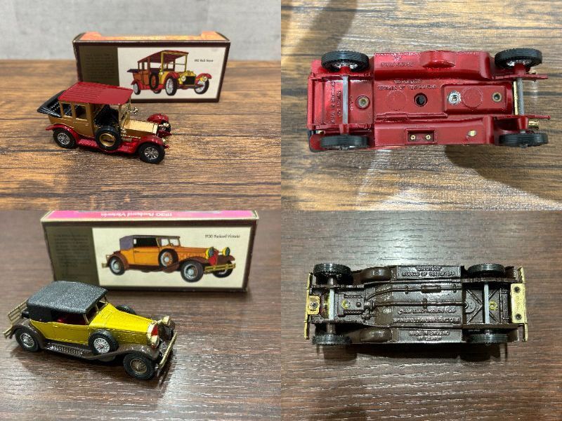 #11734 Models of Yesteryear マッチボックス MATCHBOX まとめ 14台 ミニカー ロールスロイス メルセデス 中古 車両 ※外箱傷汚れあり