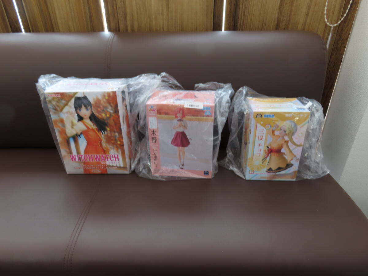 新品未使用 フィギュア 3点 まとめ ウィッチウィッチ 宮尾音夢 ささやくように恋を唄う 木野ひまり 前橋ウィッチーズ 三俣チョコ 1円～