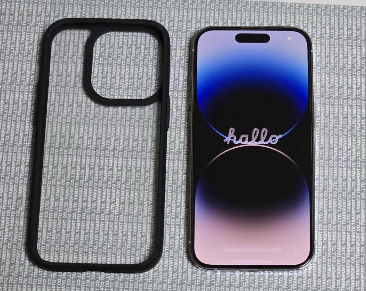 超美品 iPhone 14 Pro 256GB シルバー MQ0Y3J/A SIMフリー A2889 純正 バッテリー 81% 交換履歴無し apple store