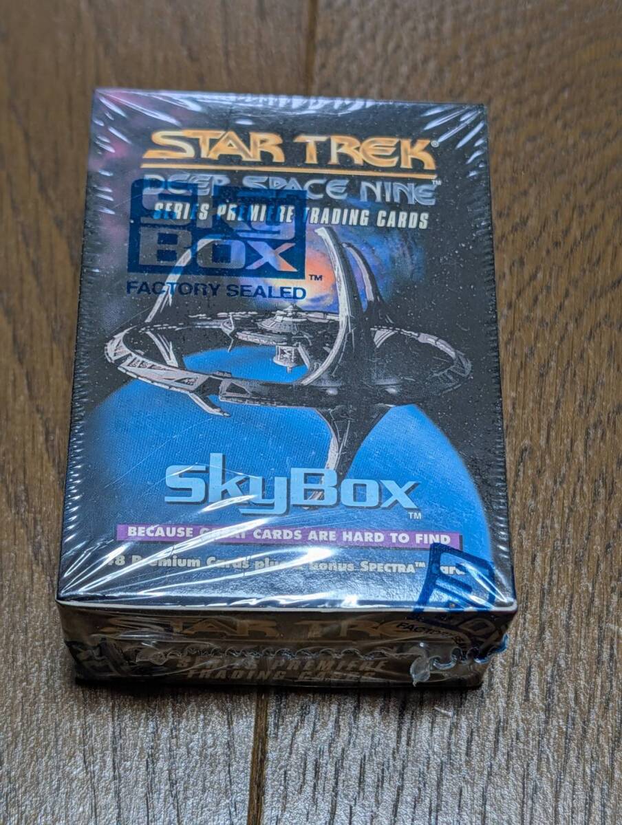【未開封】スタートレック ディープスペースナイン トレカ ミニボックス 1993年 SkyBox DS9 STAR TREK 当時物 デッドストック