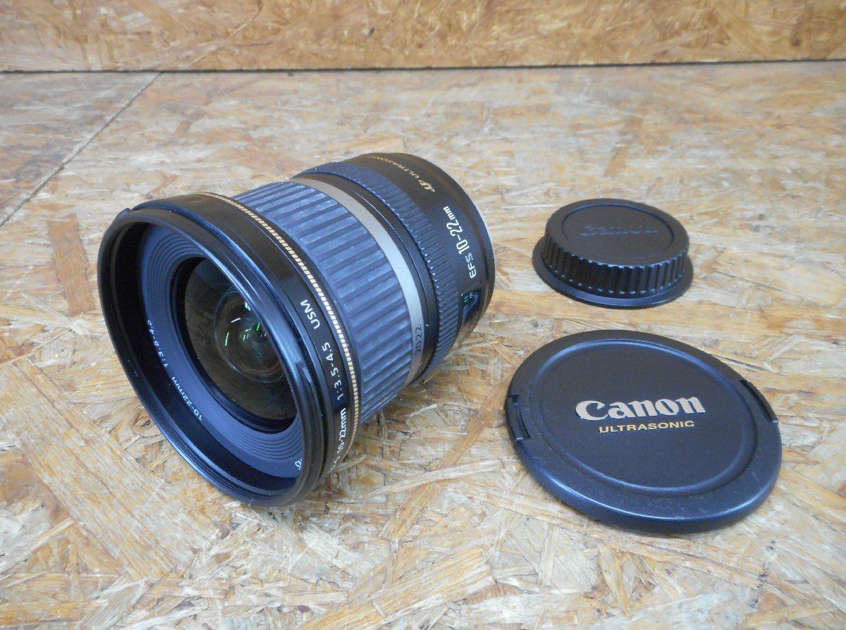◎キャノン Canon EF-S 10-22mm 超広角ズームレンズ カメラレンズ カメラ周辺機器 ジャンク◎M-653