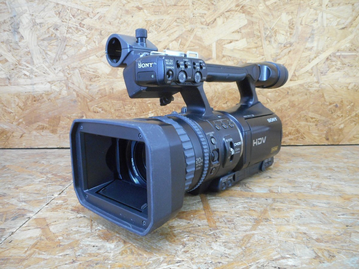 ◎【動作確認済み】 SONY HVR-V1J HDV カムコーダー 業務用ビデオカメラ デジタルHDビデオカメラレコーダー 訳あり 現状品◎Z-4162