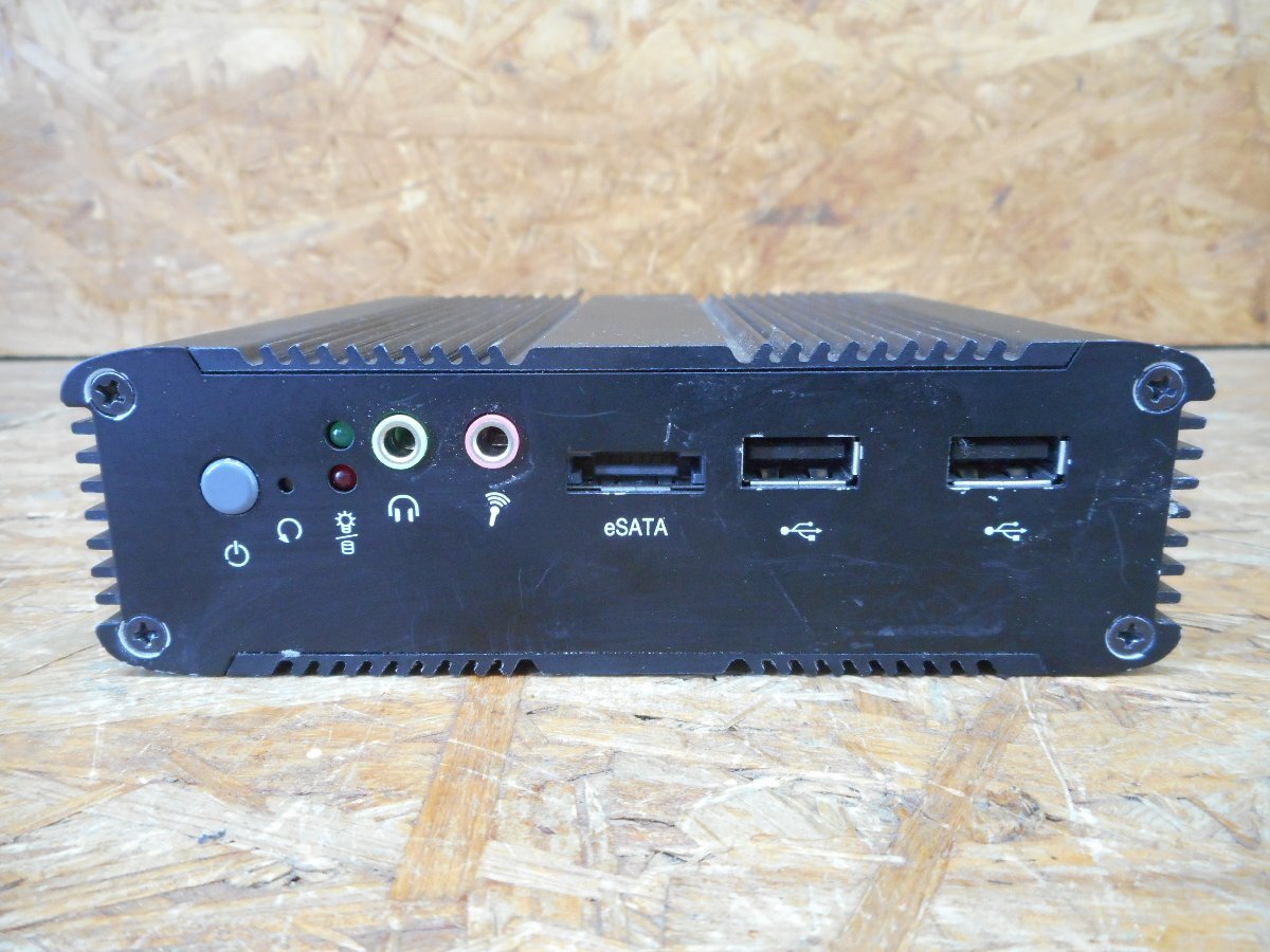 ◎【通電のみ確認】 Quanmax QBOX-1010 Intel Atom(TM) N270 1.60GHz 1G SSD128 産業用ファンレスコンピューター 現状品◎PC-30